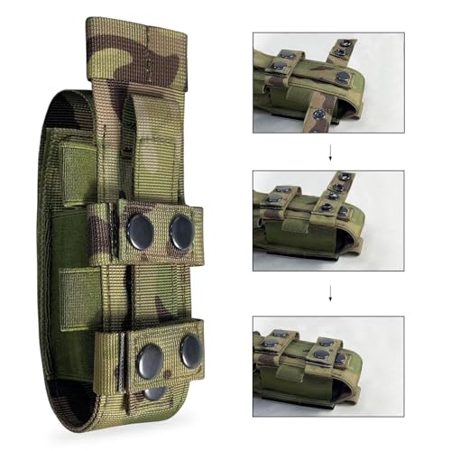 Upgrade Laser Cut 1000D Molle Torniquet Pouch, Tactical Medical Tourniquet Pouch Holster - color: 2PCS- CP