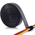 ECOHomes 1 Inch x 30 FT Double Sided Hook and Loop Roll Tape (Black) | Two Sides, Self Stick, No Adhesive, Reusable, Cable Ties Wrap for Cable Management, Heavy Duty, Extender Straps, Wire Strips - color: Black, size: 1 In x 30 FT