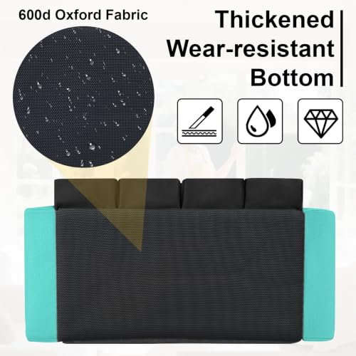 Wearable Large Cleaning Caddy Bag for Housekeepers (Lakeblue) - color: Lakeblue, size: Cleaning Bag