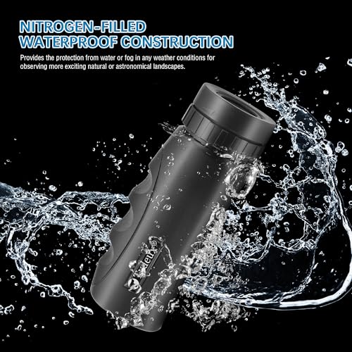 Monocular Telescope Nature 10x25 for Hiking and Wildlife Viewing - size: 10x25