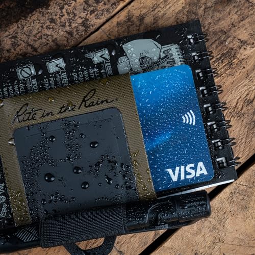 Rite in The Rain All-Weather Monsoon Adhesive Pen and Card Holder, 2” x 2”, 2 Pack (No. PH2) - style: Pen Holder 2 Pack