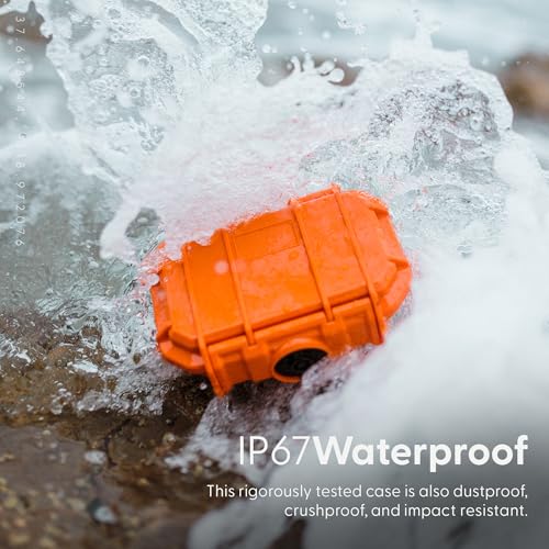 Evergreen 52 Waterproof Dry Box Protective Case - Travel Safe/Mil Spec/USA Made - for Cameras, Camping, Fishing, Hiking, Traveling, Water Sports, Knives, Survival (Red) - color: Red