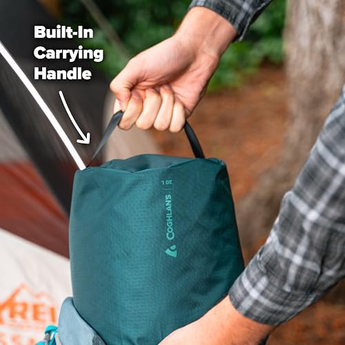 Coghlan’s Stuff Sacks & Ditty Bag Sets – Lightweight Ripstop or Mesh Storage Bags for Organizing Camping, Hiking, and Travel Gear - style: 20L