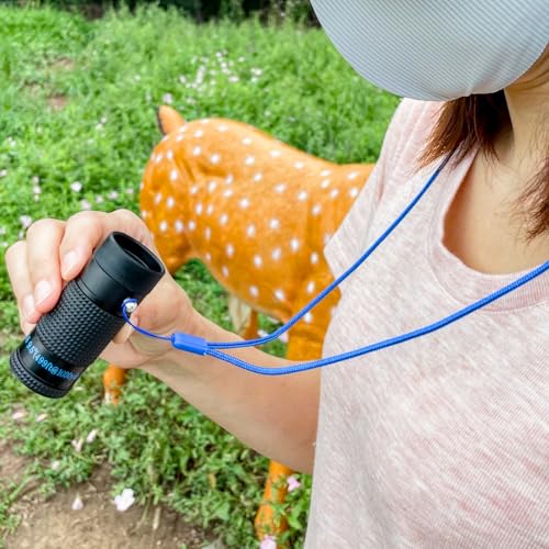 Close-up Monocular for Low Vision, Short Distance Viewing with Wide Field of View, Mini-Size Magnifier (6x16mm-Blue Style) - size: 6x16mm-Blue Style