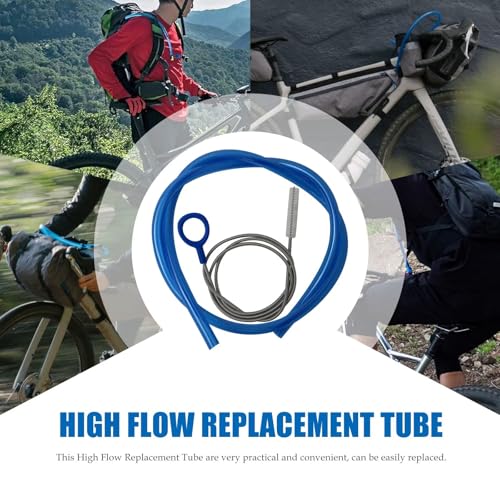Homesweet Replacement Tube Set with Cleaning Brush Kit 98CM Long Water Hose for Hydration Pack