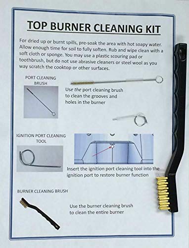 Range Gas Stove Igniter Burner Cleaning Kit Wire Brush A03675801