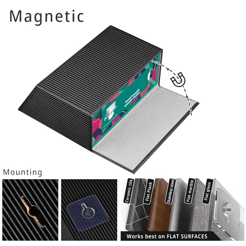 Hand Towel Box Cover Holder,PU Leather Hand Towel Case Compatible with Kleenex Disposable Paper Hand Towels, Black - color: Black
