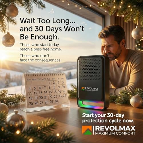 Ultrasonic Pest Control Repeller - Electronic & Ultrasound, Indoor Plug-in Repellent - Get rid of - Rodents, Mice, Squirrels, Bats, Insects, Bed Bugs, Ants, Fleas, Spiders, Roaches (3 Pack, Black)