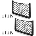 Frienda 4 Pcs Bungee Net Pocket Framed Mesh Car Boat RV,14 X 7.3 Inch - size: 14 x 7.3 Inch