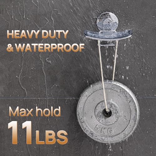 LEVERLOC Chrome Suction Cup Soap Dish Holder for Shower Wall Drill-Free Rustproof Waterproof Wall Mount Strong Suction Removable Bar Soap Sponge Holder for Bathroom Bathtub Kitchen - style: 1 tier Chrome