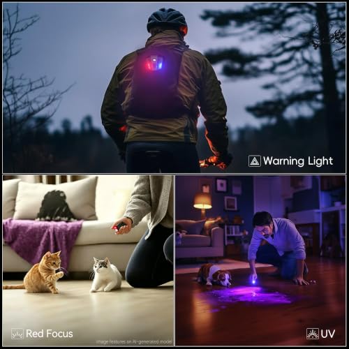 Hopedone 2-in-1 Rechargeable Headlamp & Hat Light, 800LM Clip-On Cap Light - color: Forest Green