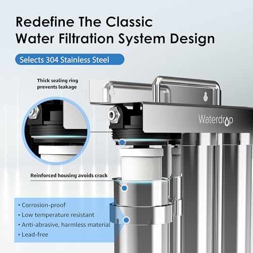 Waterdrop TST-UF 0.01μm Ultra-Filtration Under Sink Water Filter System
