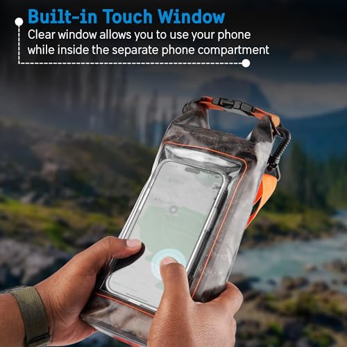 Pelican Marine IP68 Waterproof Dry Bag 2L w/Phone Pouch/Case - Hunter Camo - color: Hunter Camo - 2L, size: 2L