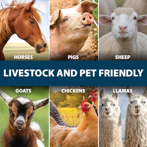 Airmax Stock Tank Defense Livestock Water Trough Cleaner Treatment, 6 Tabs | Clean drinking tanks for horse, cattle, goat & chicken with safe, easy-to-use tablet for farming & agricultural use - size: 6 Tablets