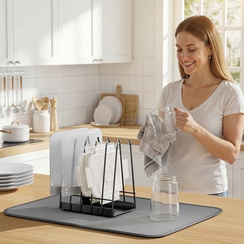 Reusable Bags Drying Rack, Plastic Bags Dryer for Ziplock Lerine Silicone Gallon, Snack, Sandwich Storage Bags, Black - color: Black