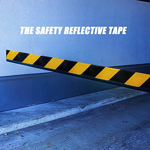 ONTWIE Reflective Tape, 2inch x 30ft, Reflective Safety Tape, Yellow Black - color: Yellow/Black