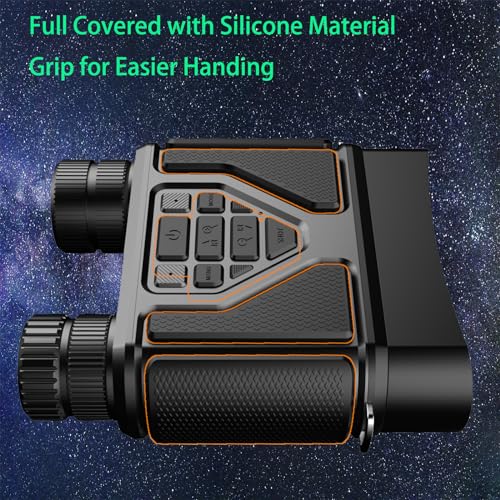 Night Vision Goggles - Night Vision Binoculars for Adults, Gifts for Men Him Husband Dad with 8X Zoom, 4000mAh Rechargeable Gear for Hunting & Camping