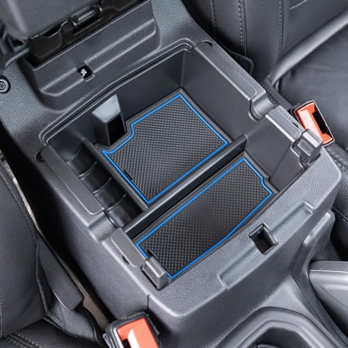 Center Console Organizer for Jeep Wrangler JL/JLU & Gladiator JT Blue Trim - color: Blue