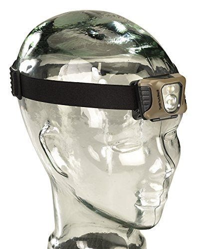 Streamlight 61425 Enduro Pro 200-Lumen Headlamp, Coyote | 200 lumens; elastic head strap; multi-mode lighting; IPX-rated water resistant; impact-resistance tested - color: Coyote, style: Clear Retail Packaging
