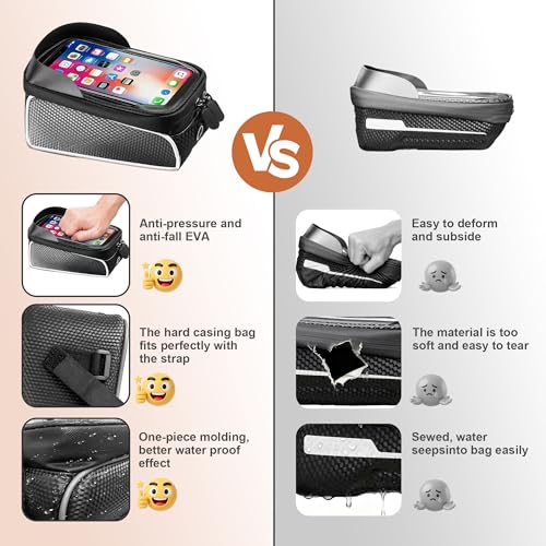 Waterproof Bike/Bicycle/Ebike Front Bag For Phone