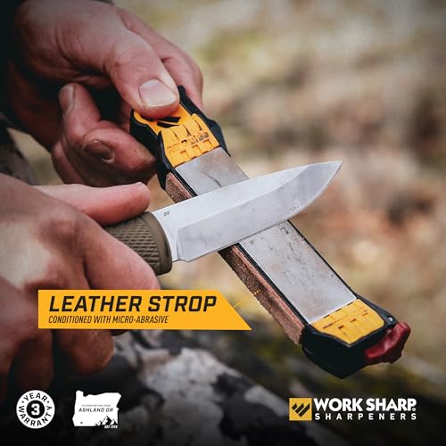 Work Sharp Guided Field Sharpener Elite with case, Travel Knife Sharpener Tool - style: Case Set