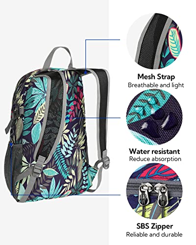 WATERFLY Small Lightweight Packable Backpack: 20l Ultra Light Foldable Travel Hiking Camping Daypack Day Pack for Man Woman | 20L,Recycled nylon material,Multi-compartment storage,Water-resistant,Everyday carry,Ultra Light Foldable Travel Day Pack - color