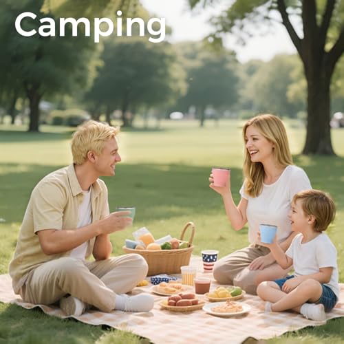 TakeToday Collapsible Cup 8 oz, Foldable with Lid for Travel, Navy | Foldable, With Lid, For Travel - color: Navy