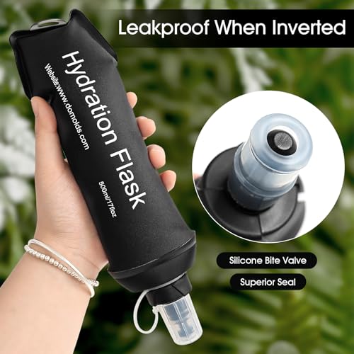 GUYI GYGYL Soft Flask, Collapsible Water Bottle for Sports, 250ml Black - color: 250ml Black