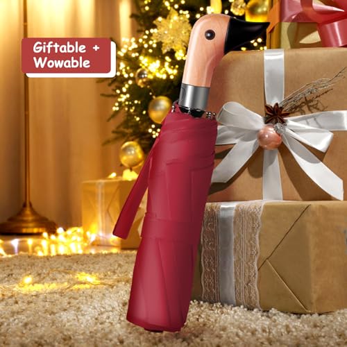 Compact Travel Umbrella - Mini Umbrella for Purse, Small Lightweight & Tiny Design Perfect for Parasol Outdoor Sun & Rain Umbrellas (E-Green)