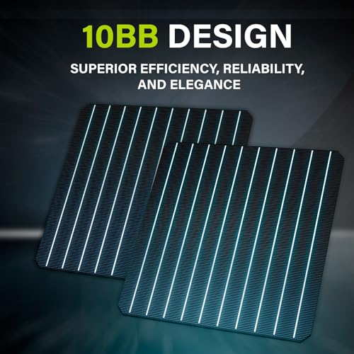 Newpowa 35W 24V High-Efficiency Monocrystalline Solar Panel - Designed for Off Grid Systems, Charges 24V Batteries of RV, Boat, Camper, Trailer, Gate Opener - size: 35W 24V MONO