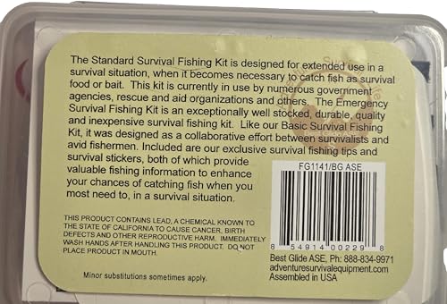 Survival Fishing Kit - size: Standard