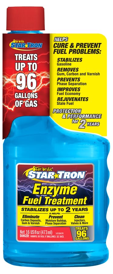 Star Tron Enzyme Fuel Treatment - Gas, Stabilizes Old Gasoline - size: 16 fl oz