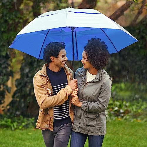 SunTek 68" UV Protection Wind Cheater Vented Canopy Umbrella - color: Green