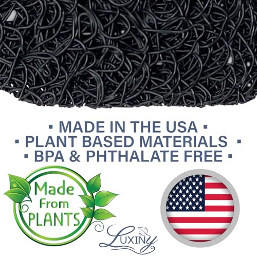Luxiny American Made Soap Saver & Lift for Soap Dish & Travel - Plant Based Black Onyx - color: Black Onyx