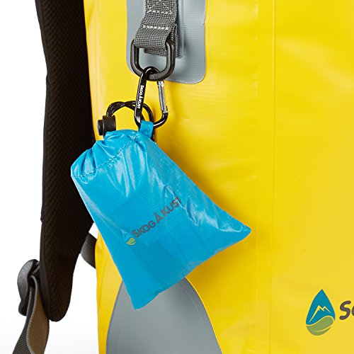 Skog Å Kust LiteSåk 2.0 Waterproof Ultralight Dry Bag | Black 2.0, 1.5 Liter - color: Black 2.0, style: 1.5 Liter