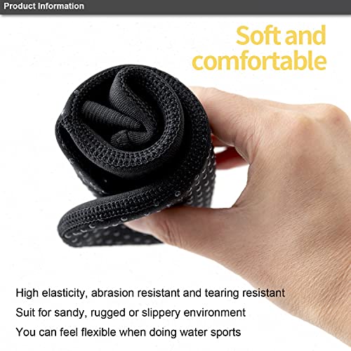 SUJAYU 3mm Neoprene Socks Water Socks Dive Boots Diving Gear Surf Booties Wetsuit Booties Waterproof Foot Covers for Swimming - size: Small