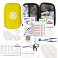 First Aid Kit Car Home Emergency Essential Kits - Yellow 277Pcs YIDERBO | Basic Hiking Supplies Survival Gear First Aid Set Camping Backpacking Sports - color: Yellow-277pcs