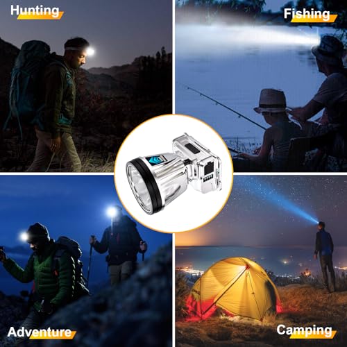 Super Bright Headlamp High Power Headlight LED Rechargeable Motion Sensor Hunting Head lamp Flashlight Spotlight Waterproof Light for Outdoor Fishing Camping Hiking - size: 5W ONE PACK
