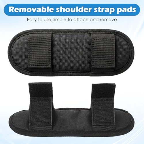Soft Shoulder Strap Pad, Backpack Strap Cushion Breathable Removable