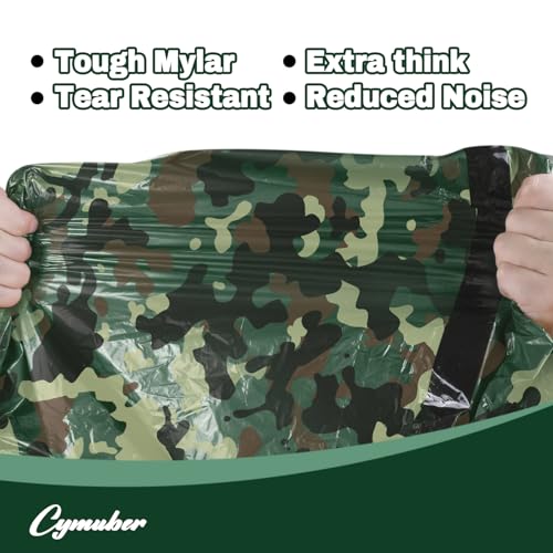 Emergency Sleeping Bag Survival Bag, Cymuber Portable Waterproof Thermal Bivy Sacks Tac Bivvy Bags,Camping Mylar Sleeping Bag Survival Gear Emergency Blankets Survival Shelter - color: Army Green, size: 2 pack