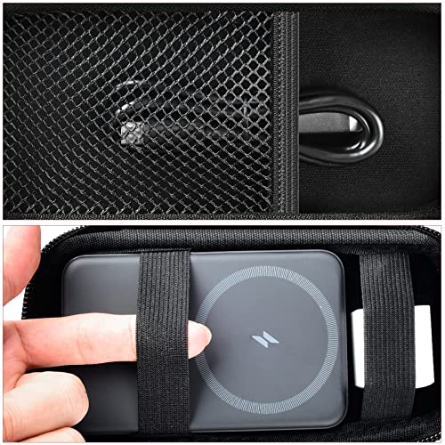Power Bank Case for Anker MagGo 633/622/621/321 Portable Charger, Box Only - color: Black, size: Medium