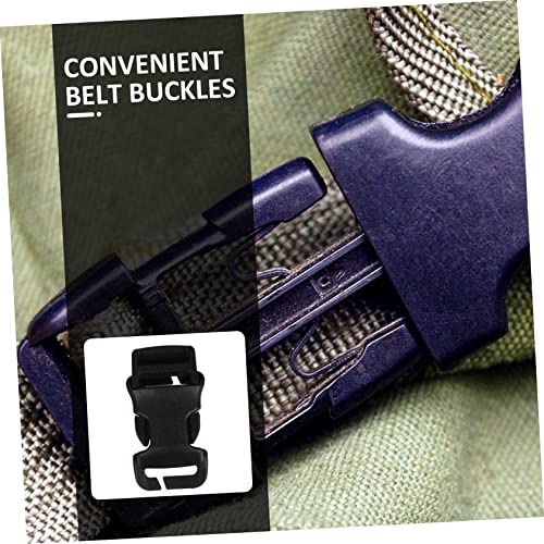 EXCEART Backpack Replacement Buckle Detachable Side Release Buckle Clips Pom Backpack Buckles for Hiking Baby Bag Sports Gear 2.75 X 1.49 X 2.12 in 6 Pack