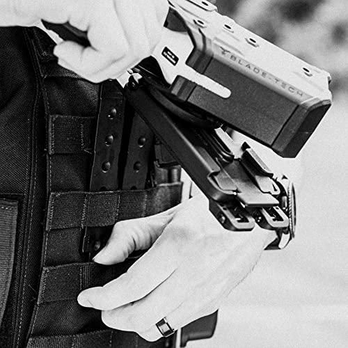 3" Molle-Lok (Pair with Mounting Hardware) - MOLLE Attachment Clip for Vests, Backpacks, Holsters, Mag Pouches, TASER, and More - Molle-Lok 3 inch by Blade-Tech Holsters