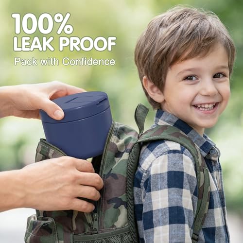 LOHASOK Kids Insulated Thermo for Hot Food Soup, 12oz,Blue - color: Blue, size: 12 ounces