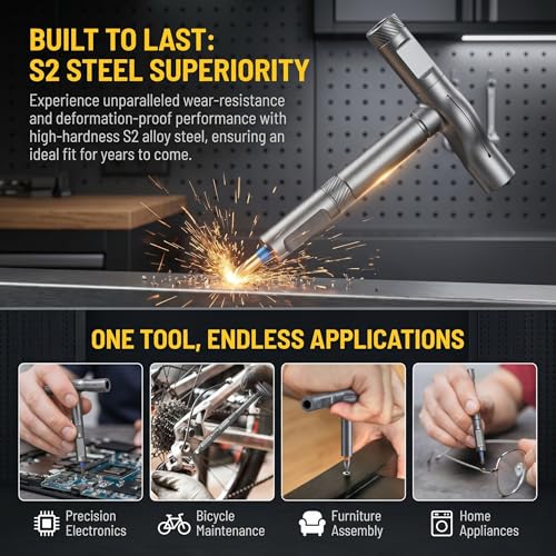 24 In 1 Magnetic Ratchet Screwdriver Set, Multi-Purpose Mini Screwdriver Set Suitable for Diy, Electronic Products, Watches, and Home Repairs - color: Black