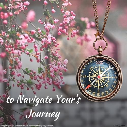 Compass with Wooden Box - Father to Son Gifts - Graduation Day Gifts
