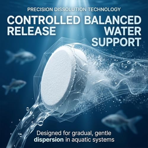 Water Purification Tablets for Fish Tank, Powerful Aquarium Water Purification Tablet, Efficient Clear Turbidity & Improve Water Quality, Remove All Kinds of Turbidity from Fish TankWater (9pcs) - size: 9pcs