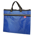 PATIKIL Waterproof Zipper File Bag, Documents Storage Zip Pouch, Blue | 11x14inch Bag Books Tools for Office Travel - color: Blue