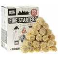 Fire Starters, 50 Count Natural Fire Starters for Grill and Charcoal, Fire Starters for Fireplace, Fire Pit and Campfires, Odorless All Weather Fire Starter for BBQ, Smoker and Pellet Stove