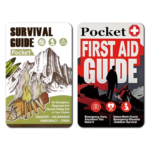 Tiny Pocket Survival Guide EDC Survival Kits Military Grade for Field Emergency, First Aid, Disaster, and Rural Urban Preparedness - style: Survival &First Aid Kit